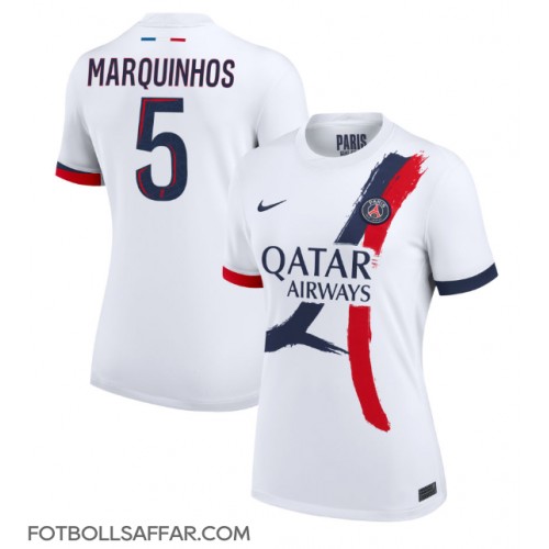 Paris Saint-Germain Marquinhos #5 Bortatröja Dam 2024-25 Kortärmad